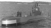 Submarine Abborren 1964.