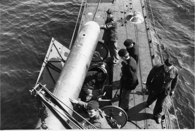 U3 torpedbärgning. Foto Hans Göransson.
