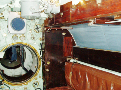 Submarine U3. Officers bunks.