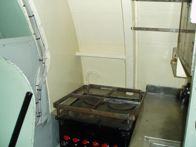 Submarine U3. The Galley.