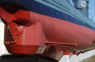 Submarine U3 Sonar balcony.