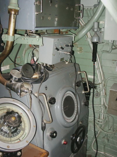 Submarine U3. Control unit for passive sonar.